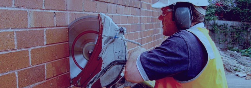 Disco diamantado para corte de parede