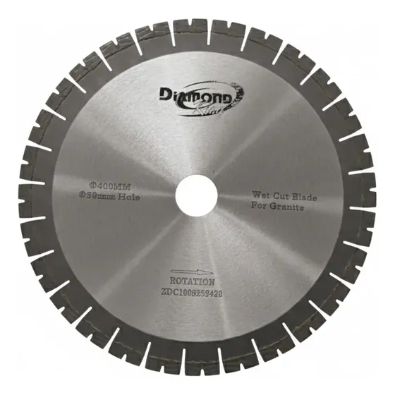 Disco Diamantado 400mm Bipartido Mármore Granito E Ardósia