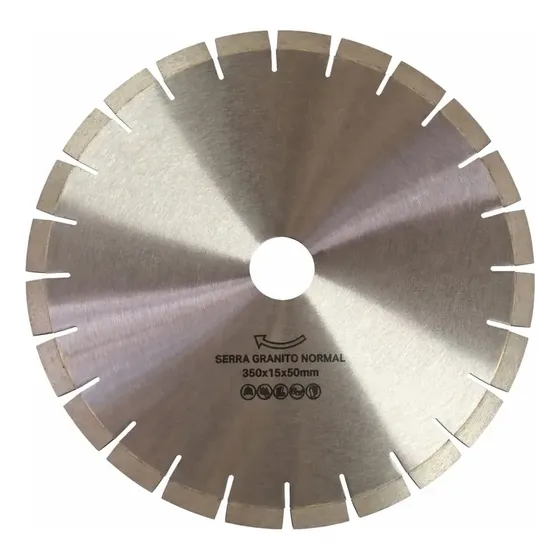 Disco Serra Diamantada 350mm Chapa Comum Granito Marmoraria